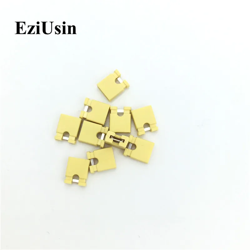 60pcs Colorful Pin Header Standard Computer Jumper Blocks Connector 2.54 mm 3 1/2 Hard Disk  Drive Motherboard Expansion Card