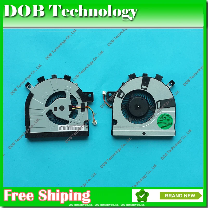 CPU cooling fan for Toshiba Satellite E45T M50 E55T-A5320 Fan E45t-A4200 notebook fan AB07505HX060300 DC28000DTA0