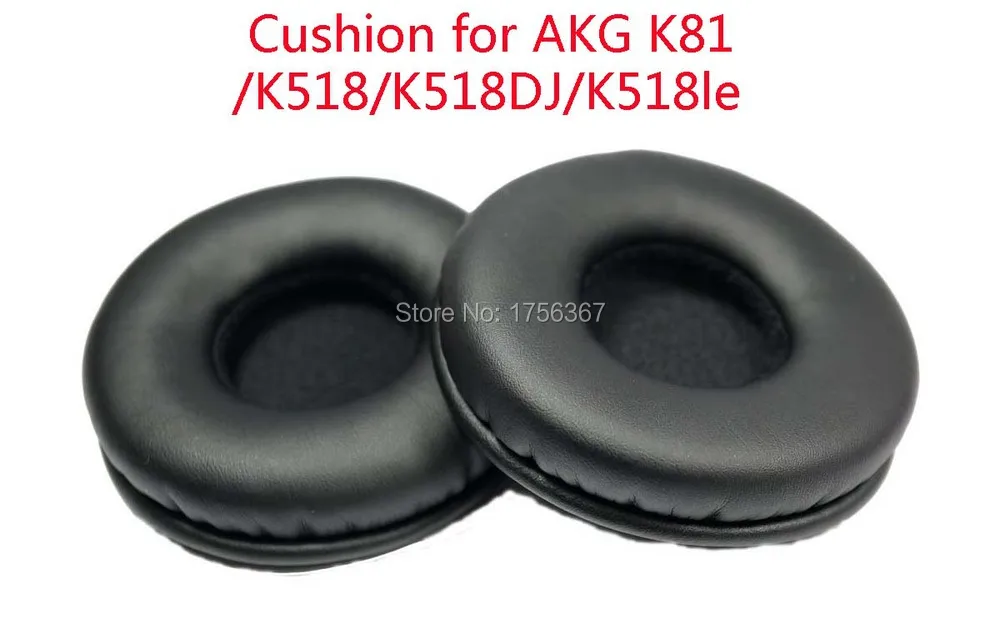 Almohadillas de repuesto para los oídos compatibles con AKG K81, K518le, K518DJ, auriculares (orejeras)