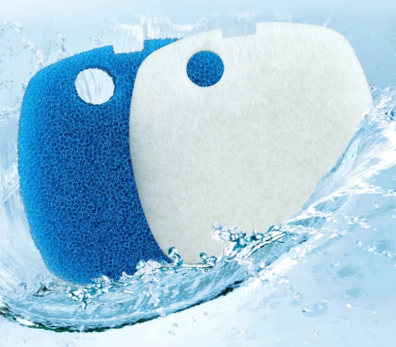 лоты из 2 фильтровальных подушечек, губка Sunsun HW-302 303AB 304AB 402AB 403AB 404AB 505AB