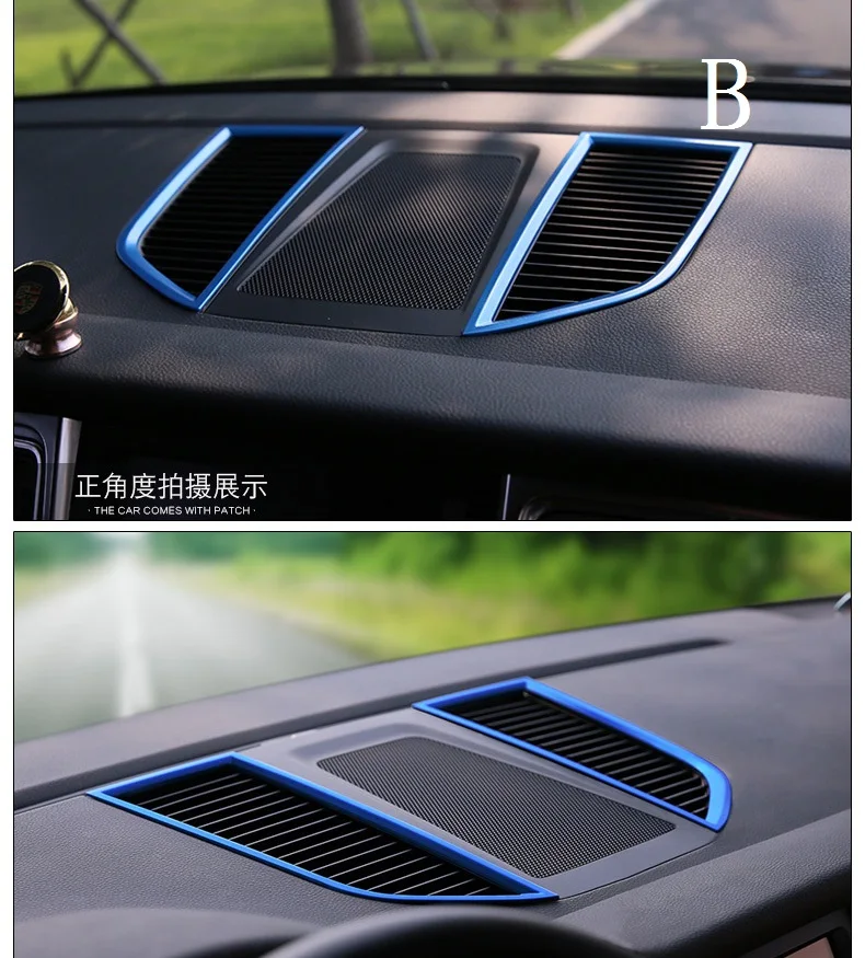 Fit for Porsche Macan compass control instrument table decoration small banquet outlet box interior light