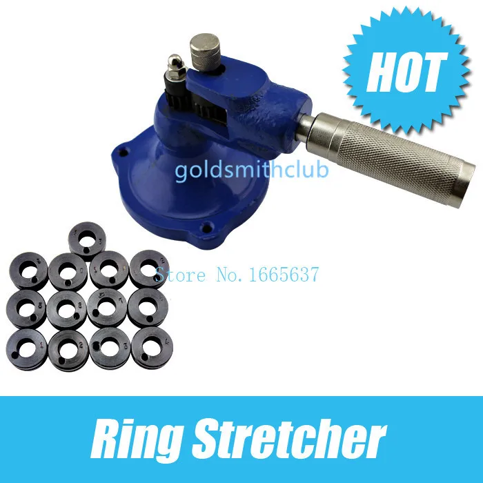 

2018 Hot Sale Ring Stretcher Include 13 Knurls,High Quality Ring Jewelry making Tools kit,Goldsmith tools,Warranty One Year