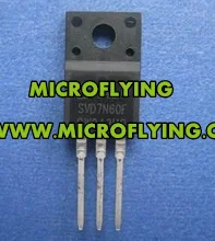 5 pçs/lote SVD7N60F 7N60 SVD7N60 7N60F MOSFET TO-220F Melhor qualidade