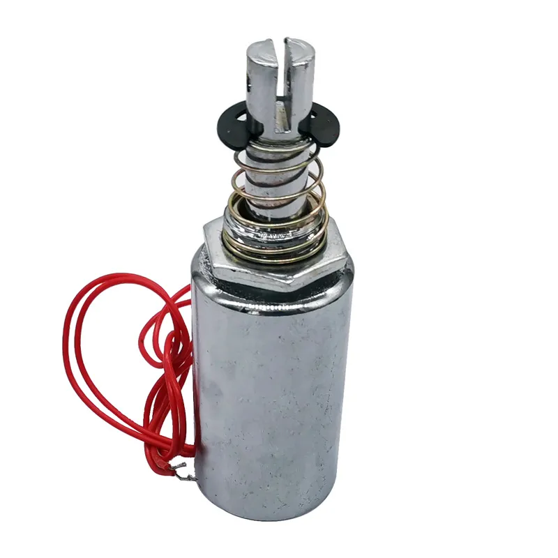 MQ8-Z15 DC 12V/DC 24V   Pull Type Linear Motion Tubular Solenoid electromagnet 1kg Initial suction