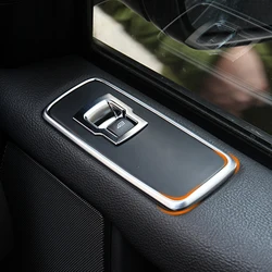 Chrome Car Door Window Switch Lift Button Cover Trim Frame for For Land Rover Discovery 4 LR4 Range Rover Sport L320 Accessories