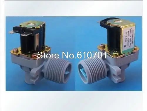 1 Pcs 3/4 "Bspp Plastic Water Inlaatmagneetklep 12VDC 24VDC 220VAC Nc Hoge & Lage Temp Wasmachine wassen Machine