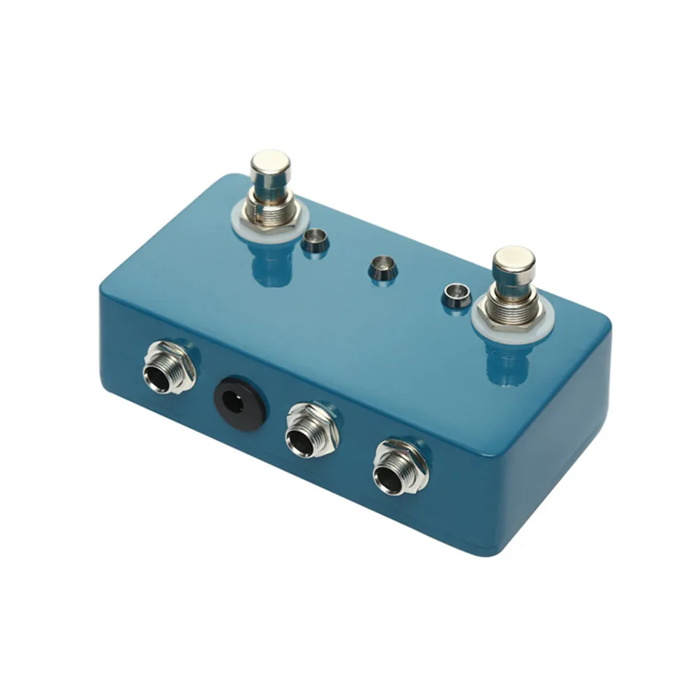 

Mini Blank Aluminum Blue Color Box ABY Low Noise Ture Bypass Effect Pedal Guitar Accessories