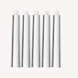 Wholesale Toothpaste Tubes 10 Pieces 30ml Aluminum Empty Travel Tube Toothpaste Unsealing Tubes DPJD Protect Packing