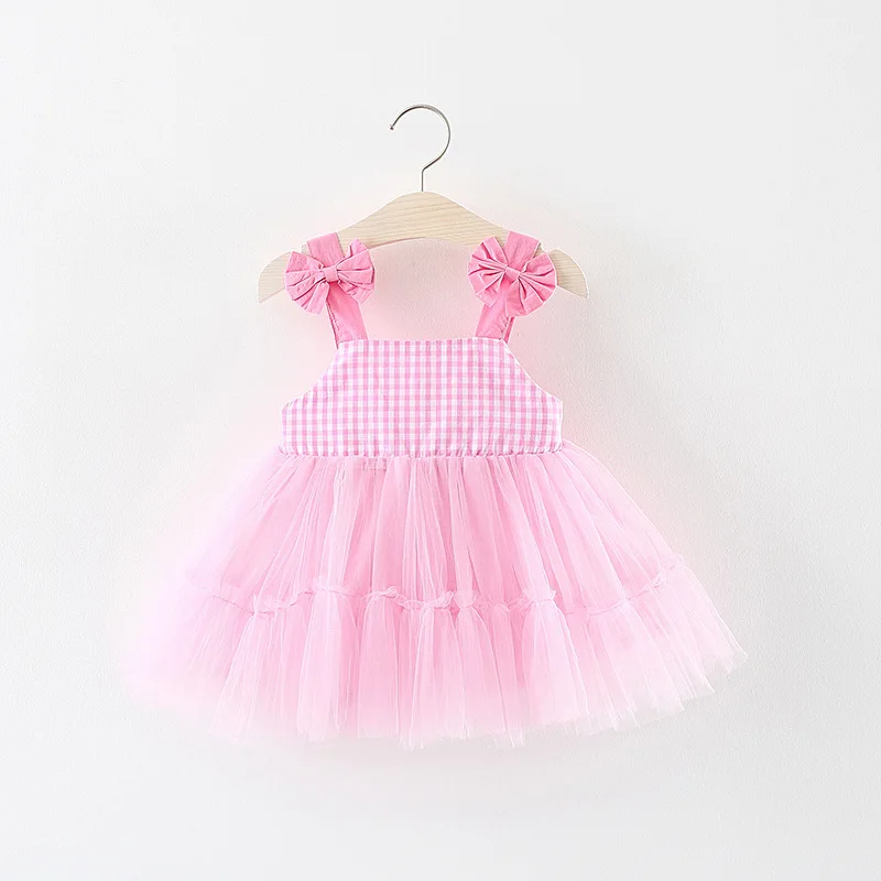 

Baby Girl Dress Baby Summer Bows Dress Baby Girl Clothes Newborn Girl Birthday Princess Dress