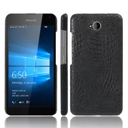 For Microsoft Lumia 650 Dual SIM Case Luxury Crocodile Skin Protective Back Cover For Microsoft Nokia Lumia 650 Phone Bag Coques