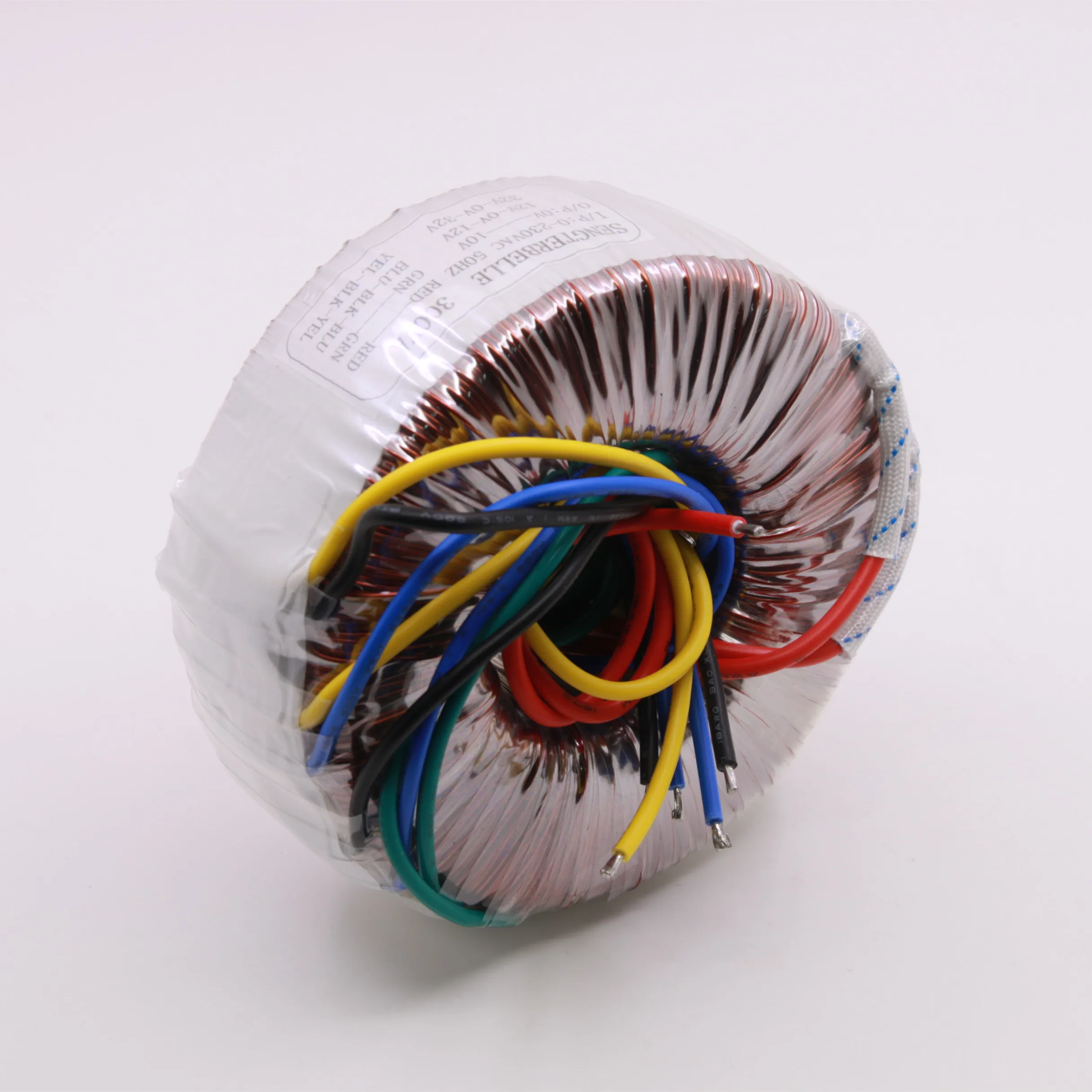 Output Transformator Toroidal Audio DIY 300W: 32V-0-32V, 12V-0V-12V, 0-10V Transformator Daya Tembaga Murni Berkualitas Tinggi