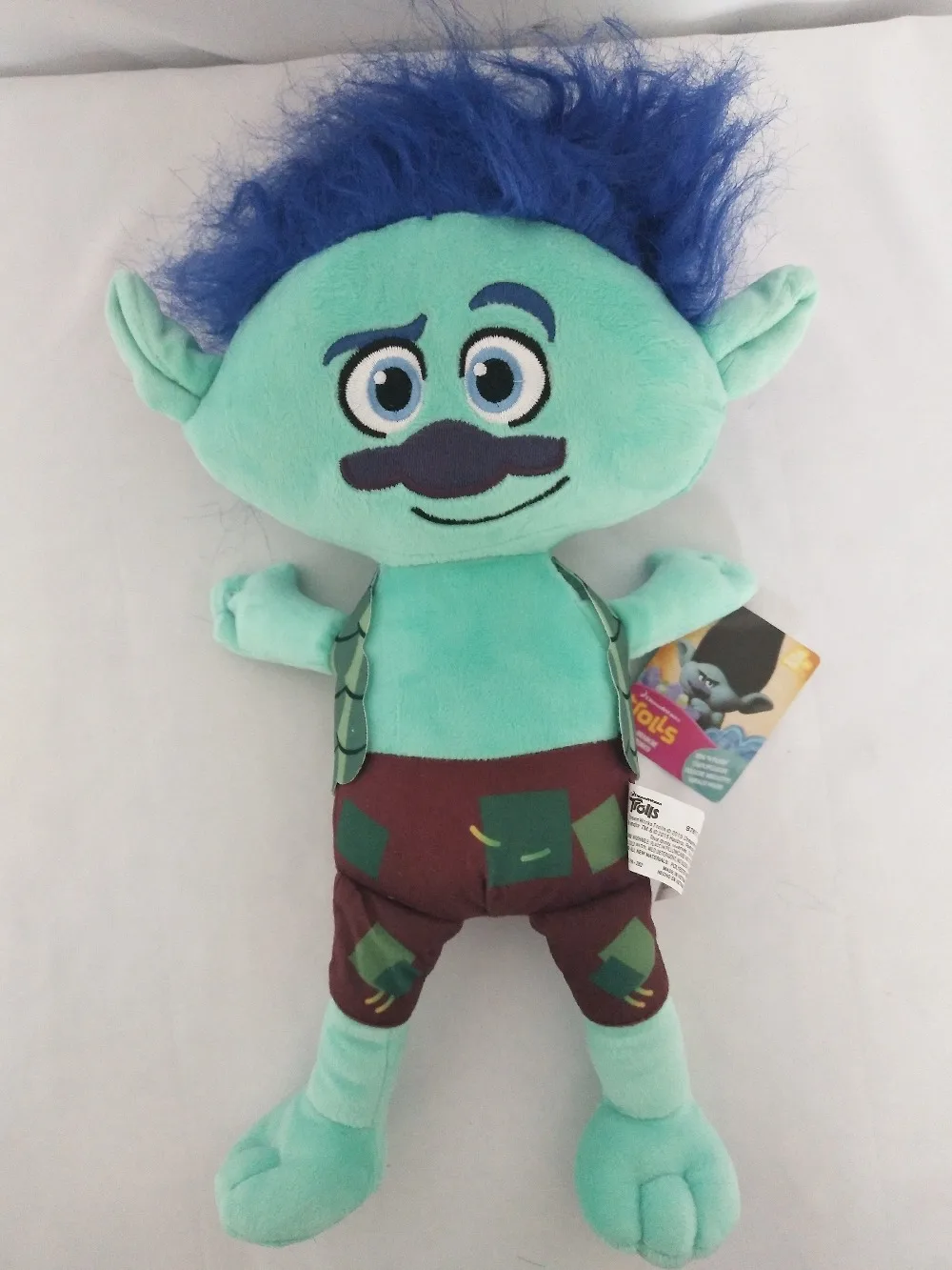 Movie Trolls Plush Toys 2 Style Poppy Branch Dream Works Stuffed Cartoon Dolls The Good Luck Trolls Gift Magic Fairy Hair Wizard