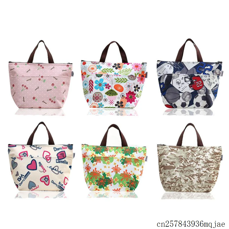 20pcs Insulated Thermal Food Lunch Bags Portable Women Kids Picnic Wine Cooler Storage Bag