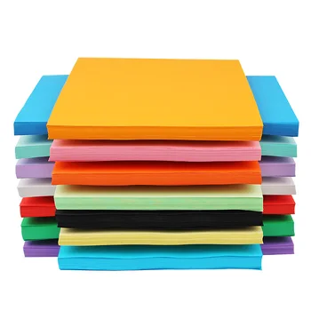 DIY 핸드메이드 카드 청첩장, A4 다채로운 크래프트 종이, 두꺼운 판지 판지, 고품질, 120gsm, 100 개 