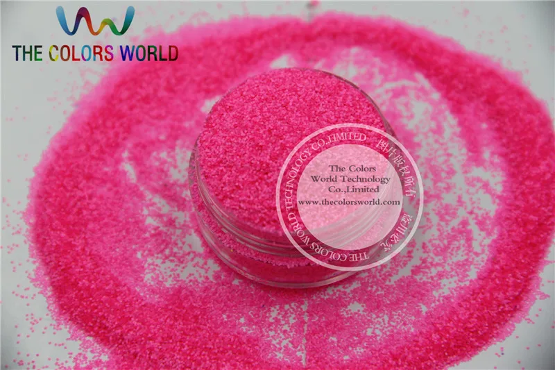 TCF502 Neon  Shocking Pink  Colors 0.4mm size solvent resistant glitter for nail Art nail Polish or other DIY decoration