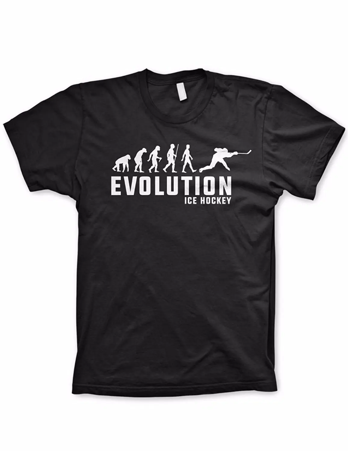 2019 Hot sale Fashion Evolution Of Hockeys Shirt Funny T-shirts Evolve Shirt Tee shirt