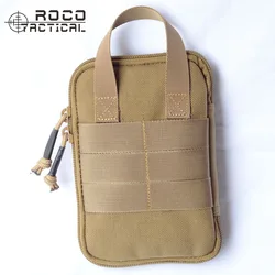 ROCOTACTICAL-군대 팬 스포츠 허리 가방, 나일론 Molle 전술 포켓 정리 파우치 군사 유틸리티 액세서리 가방