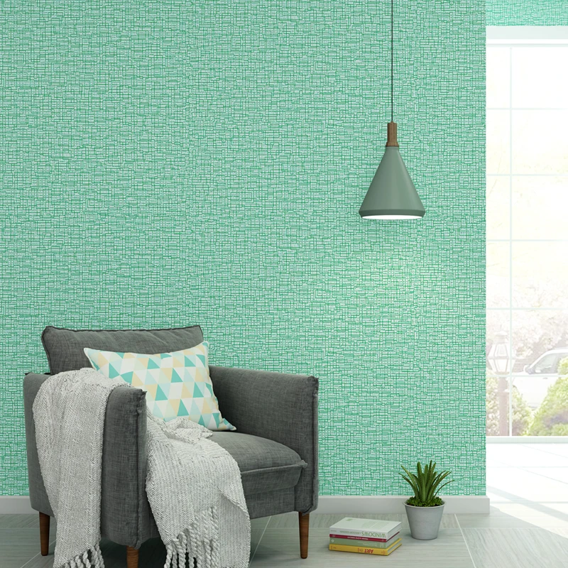 

Mint Green Sky Blue Nordic Wall Papers Home Decor Plain Solid Color Ins Wallpaper Roll for Living Room Bedroom Walls Mural