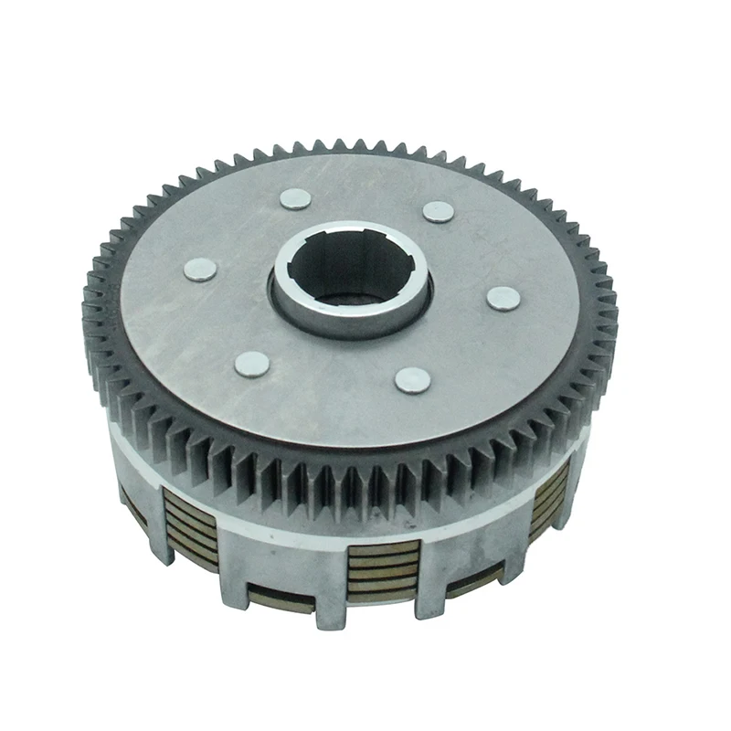 70 Teeth Clutch Engine 6 Slices Thick Gear Clutch CG/CB200 Fit For ZS LC LF CG200 Water-cooled Engine Off Road Motocross LH-112