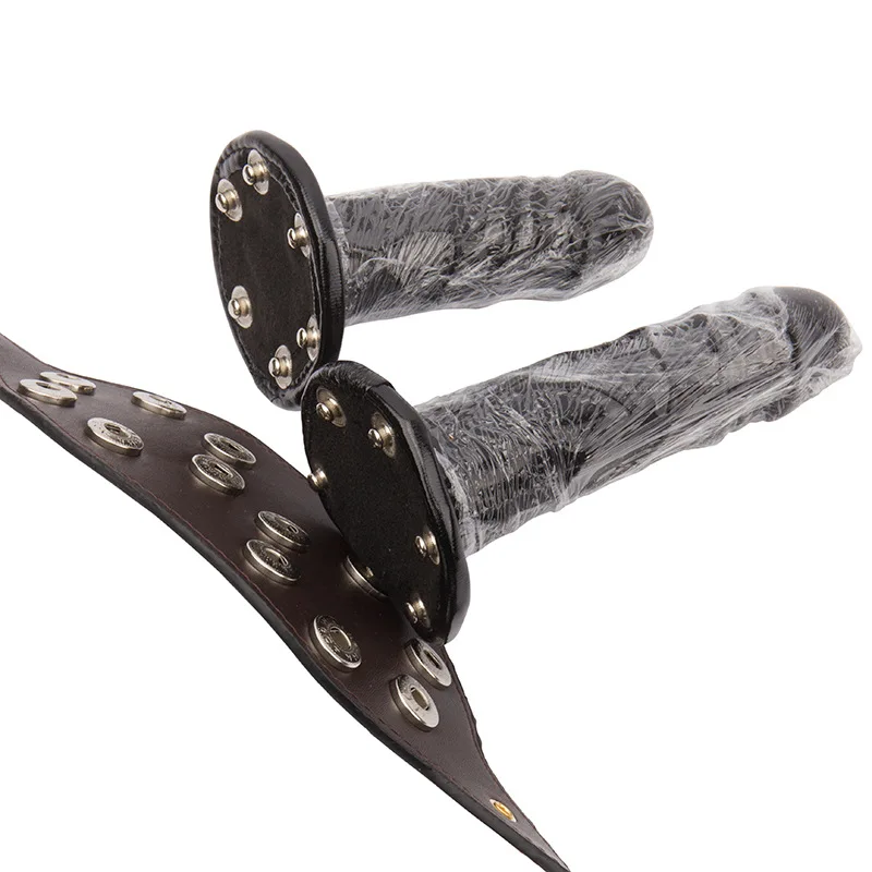 Strap on Dildo Harness Lesbian Sex Toys for Women and Men Strap on Vibrators Anal Plug with Three Realistic Dildos - view 5