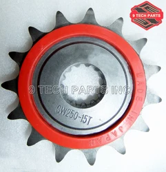 Silent Durable ENGINE SPROCKET 27510-48H10-000 Front Sprocket Fly Chain Wheel 15T for SUZUKI INAZUMA GW250 GSR250S GSX250R DL250