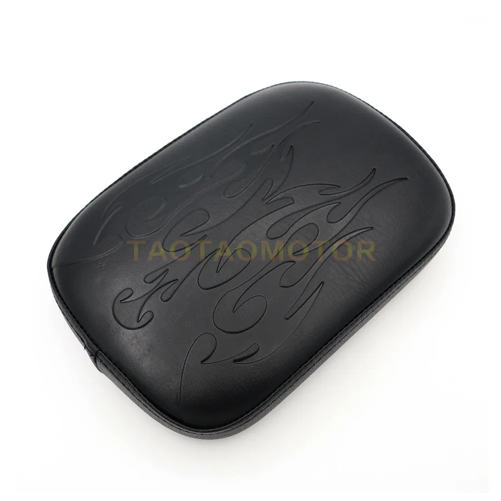 Cojín trasero para asiento de pasajero, accesorio para Harley Davidsion, Street Glide, Dyna, Sportster, Softail, Touring XL 883 1200