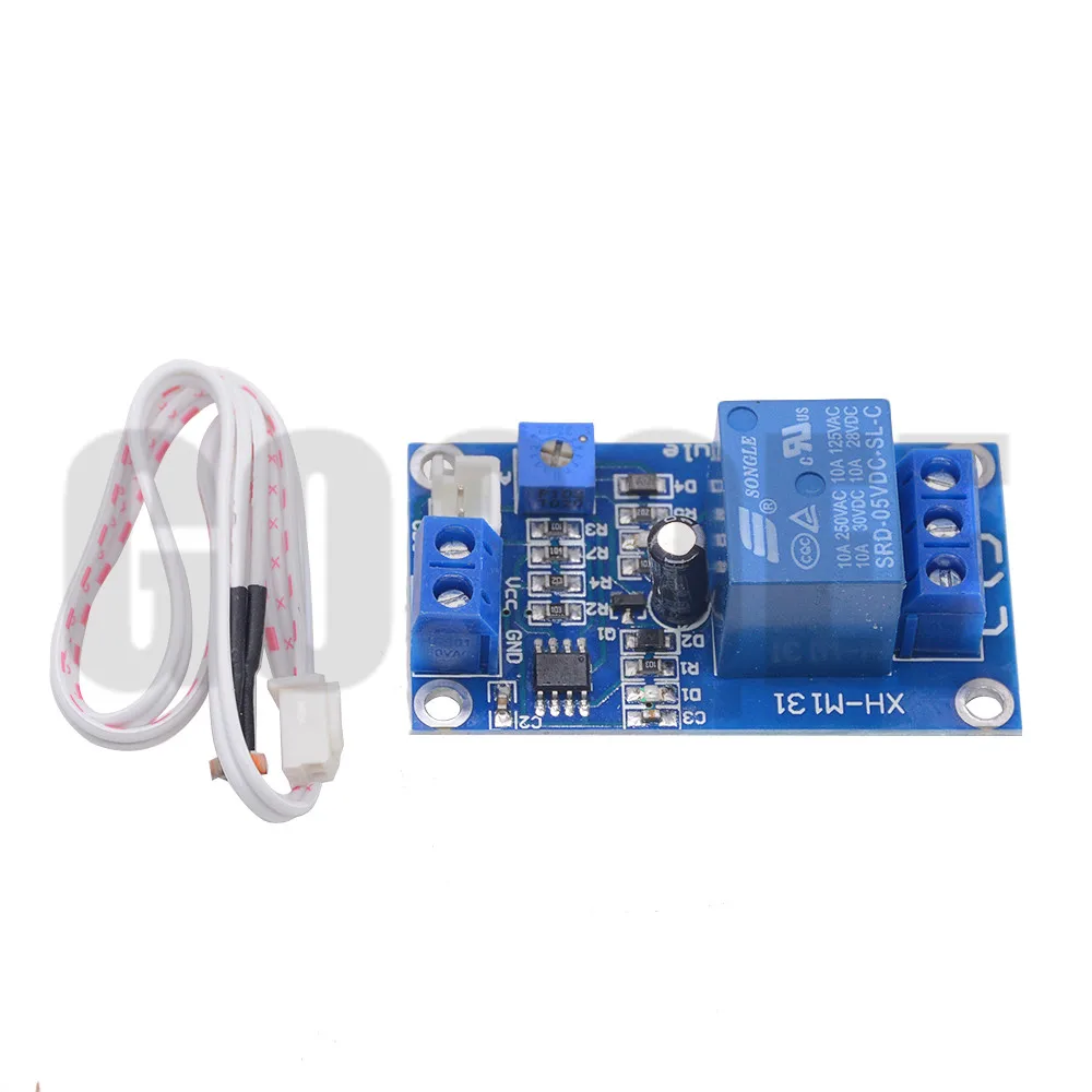 XH-M131 DC 5V 12V 10A Light Control Switch Photoresistor Relay Module Detection Sensor  brightness Automatic Control Module
