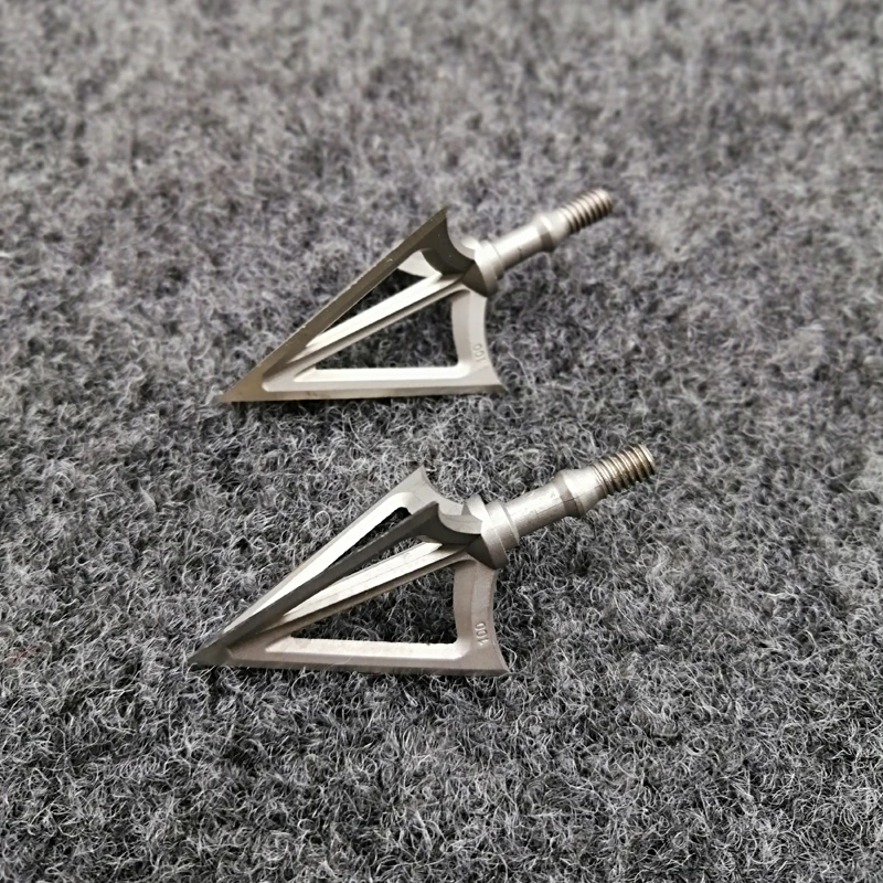 3/6/12/24pcs Archery Blade Broadhead Sharp 100Grain Arrow Head Stainless Alloy 3 Blade G5 Arrowhead Screw Tips Hunting