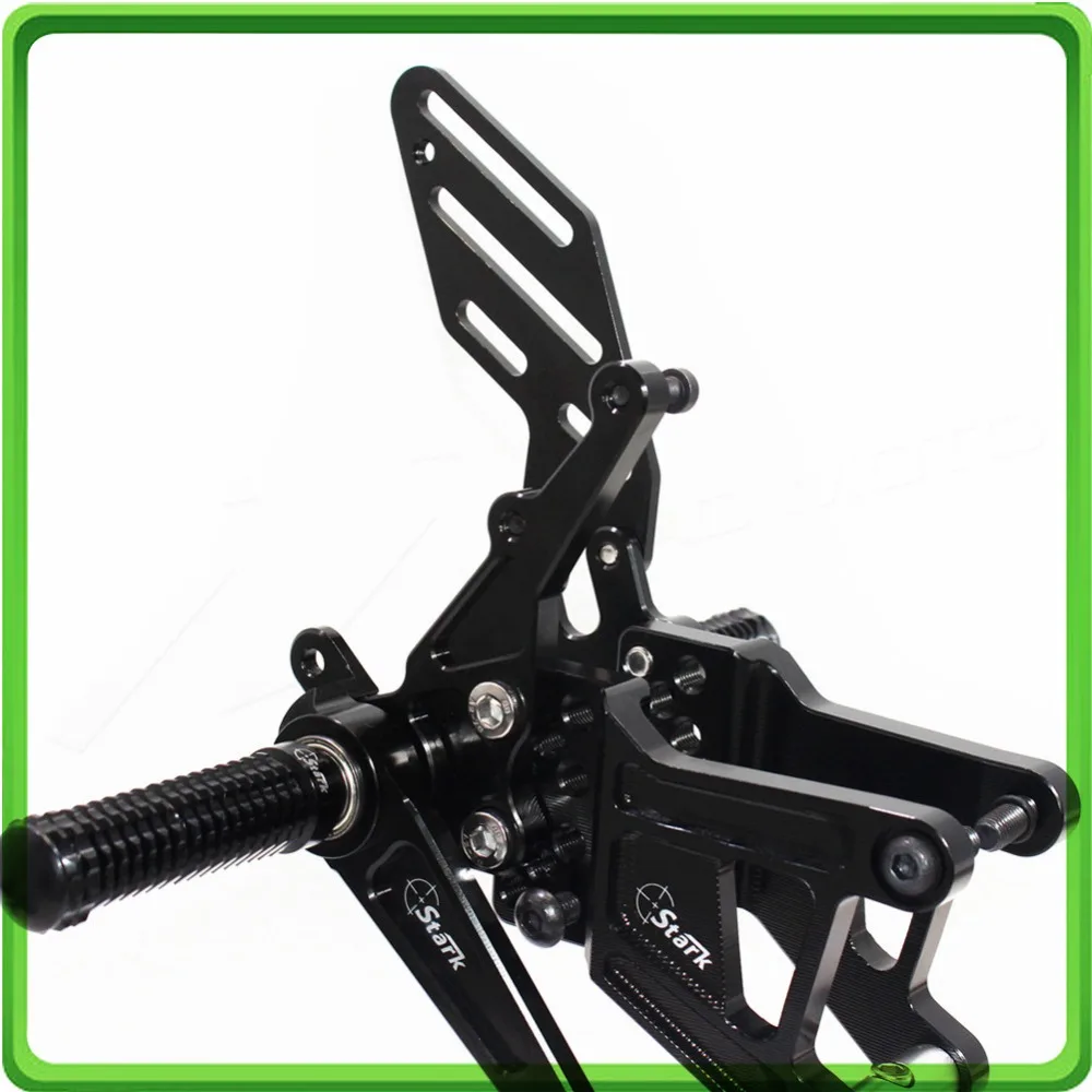 RACING USE Adjustable Rearsets Rear set sets Footrest Foot Rest Pegs for BMW S1000RR 2009 2010 2011 2012 2013 2014 Black