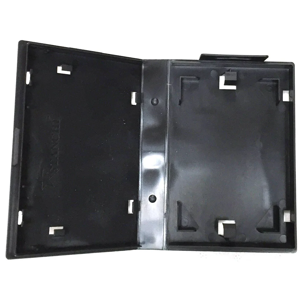 High quality for 16 bit game card case plastic box for sega MD Card cartridge Packing Case Black