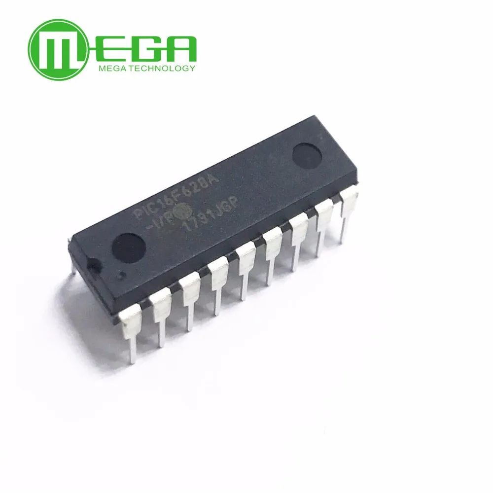 New 10pcs PIC16F628A-I/P 16F628 DIP18    PIC16F628A-I/SO  SOP IC MCU FLASH 2KX14