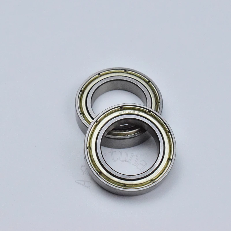 Bearing 10pcs 6802ZZ 15*24*5(mm) free shipping chrome steel Metal Sealed High speed Mechanical equipment parts