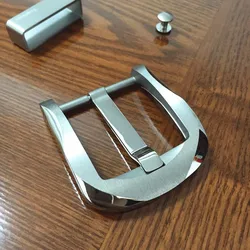 Pure Titanium Belt Buckle Men's Pin Buckle Suitable For Belts With A Width Of 38mm Anti-allergic And Ultra-light