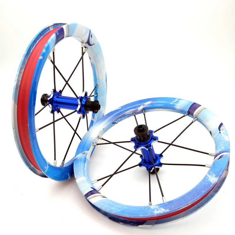 Ultra Light 12 inches 84 94mm Children Slide Bike Wheel Custom Balance Cycling Wheel Colour Child Bicycle Whee