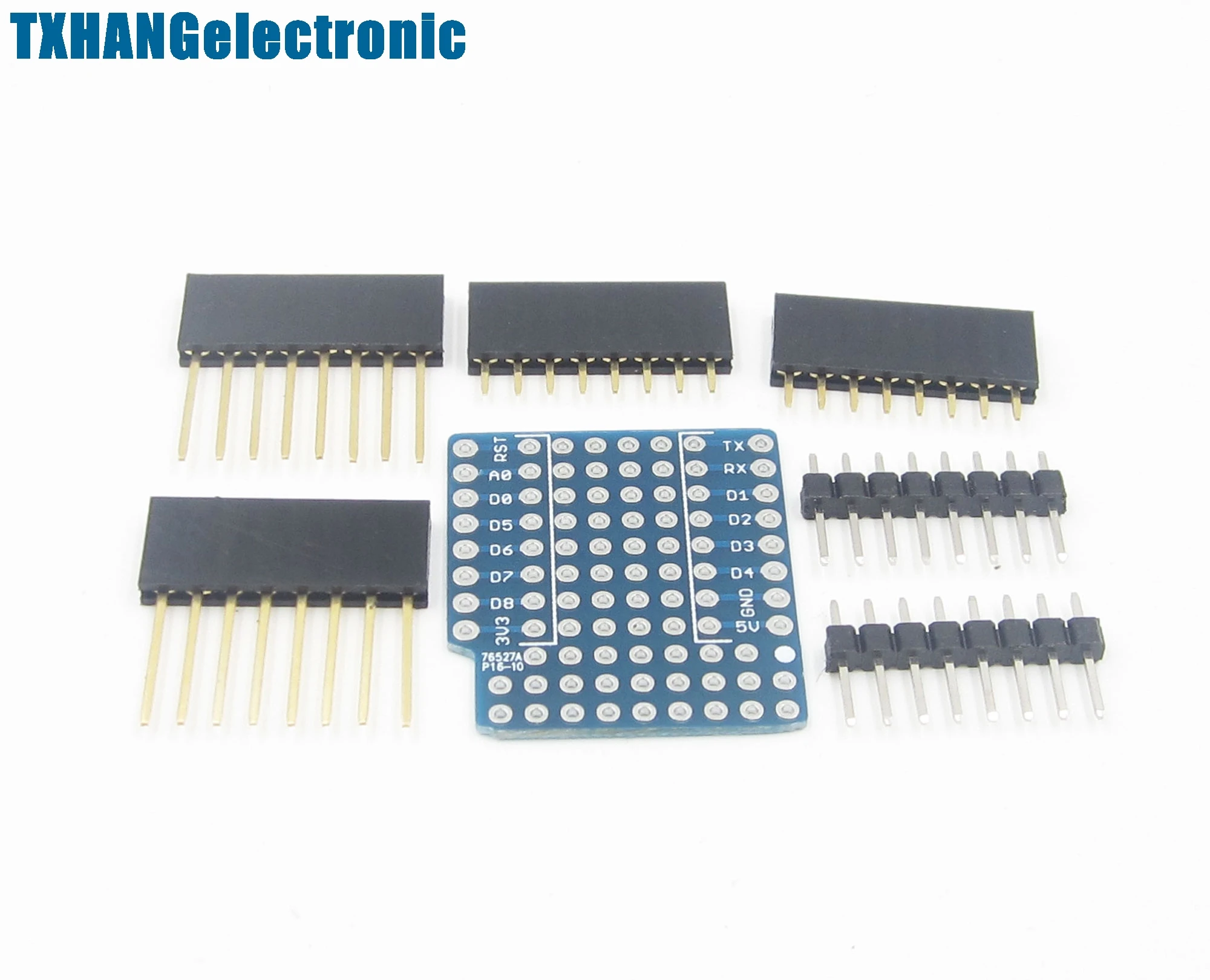 5PCS ProtoBoard Shield for WeMos D1 mini double sided perf board