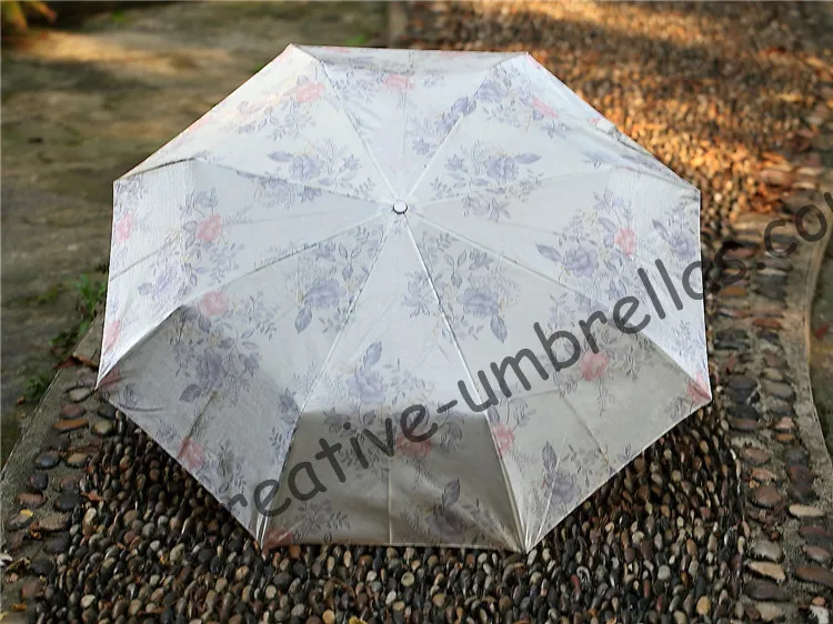 fashional anti-rust parasol,100%sunscreen,UPF>50+,ladies'parasol,8 ribs,210T pearl shining fabric,bag parasol,UV protecting