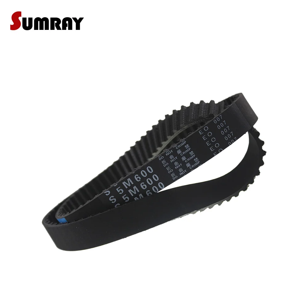 

S5M Timing Belt 5M-550/555/560/565/575/600/625/635/645mm Pitch Length Rubber Tooth Belt 15/20/25mm Belt Width Synchronous Belt