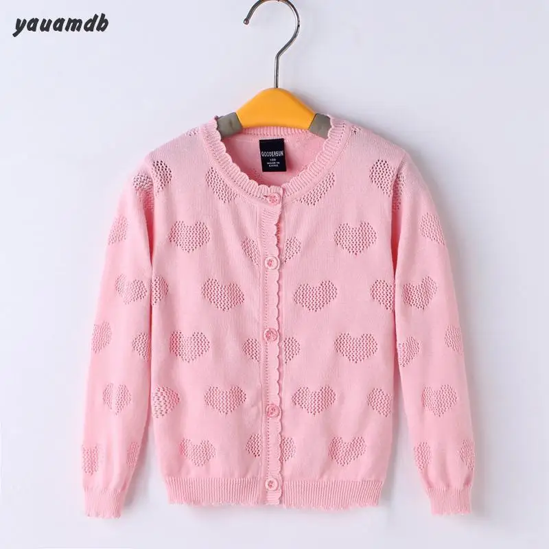 

4-13y Kids Sweater Autumn Spring Grils Boys Cotton Children's Clothes Cardigan Solid Print Lovely Long Sleeve Brand Knitwear H19