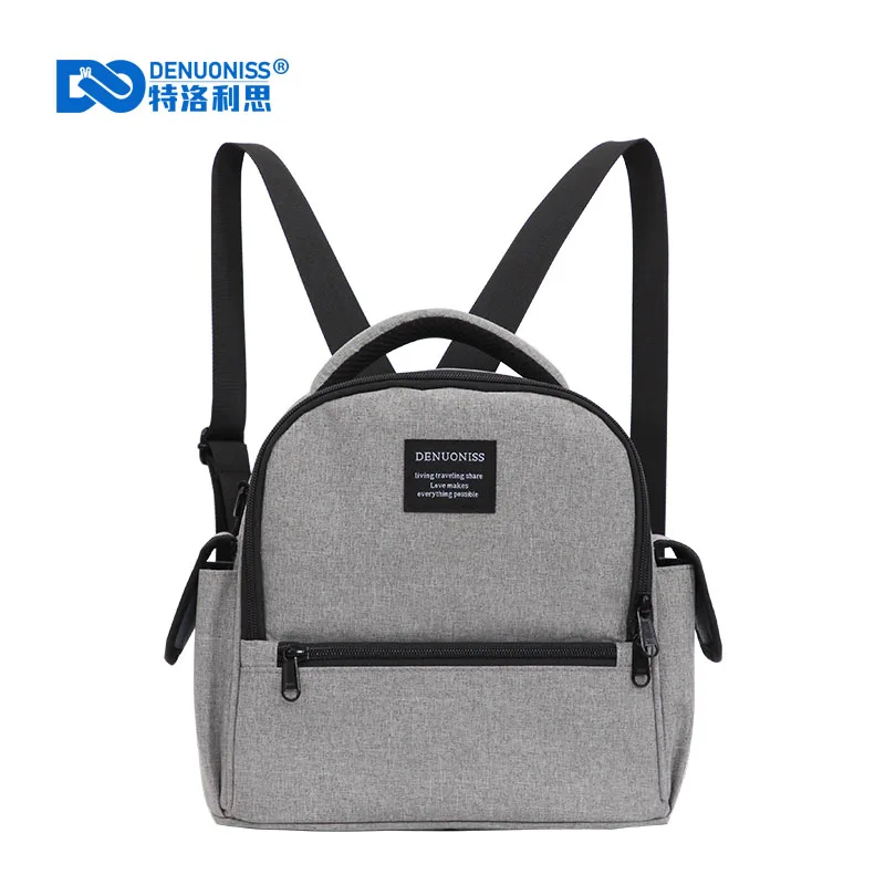 DENUONISS Waterproof Cooler Backpack Creative Multifunction Lunch Backpack Cooler Bag Aluminum Foil Thermal Backpack