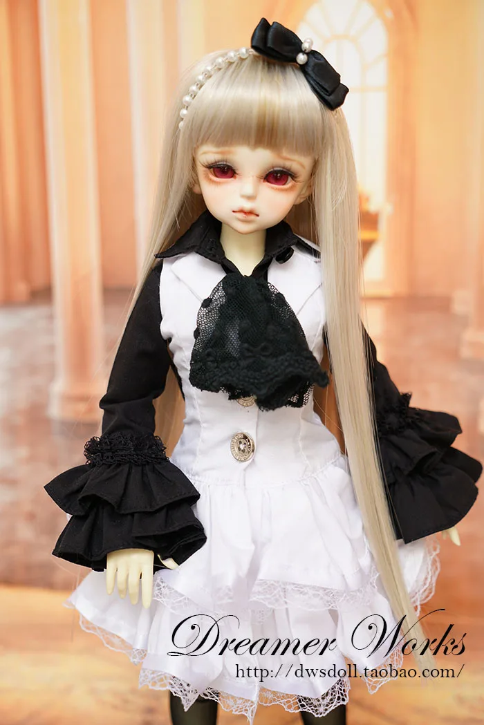 1/4 1/3 scale BJD clothes shirt+dress suit for BJD/SD doll accessories,Not included doll,shoes,wig,and other accessories 1251