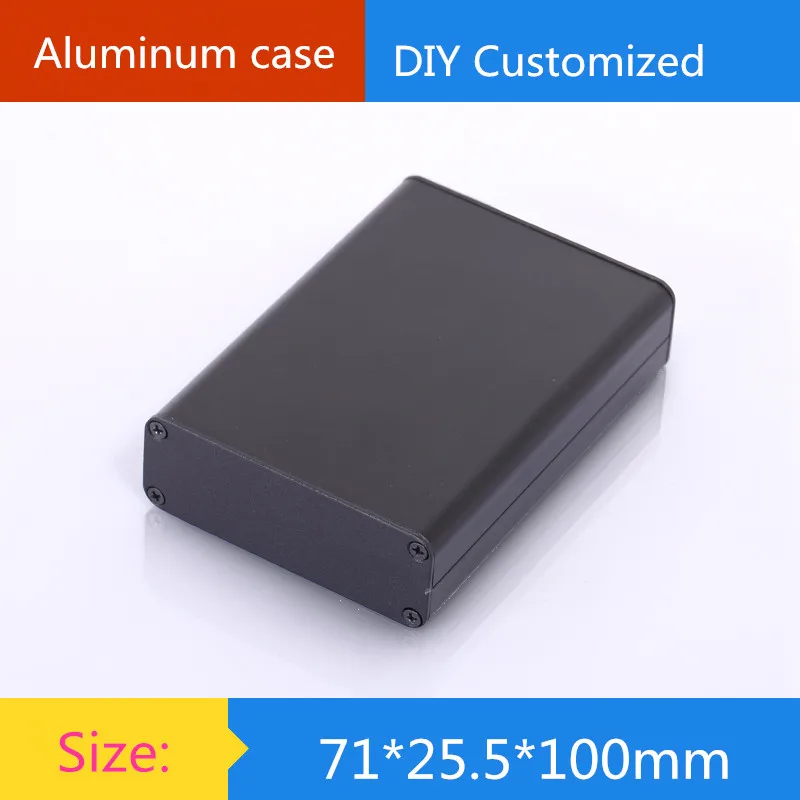 

AMP case 71*25.5*100mm Mini aluminum amplifier chassis/ Instruments Chassis / Mobile power shell /AMP Enclosure / case / DIY box