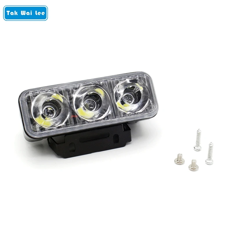 

Tak Wai Lee 1Pcs 6W LED Daytime Running Light Flashing Styling DRL DC12V 700LM Car Motorcycle 4X4 4WD SUV Warning Work Lamp