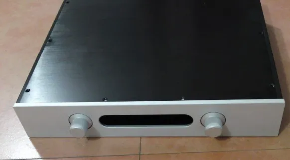 DIY amplifier case 430*80*358mm 4308 All aluminum amplifier chassis/Preamplifier case/AMP Enclosure /Pre-amp case / DIY box