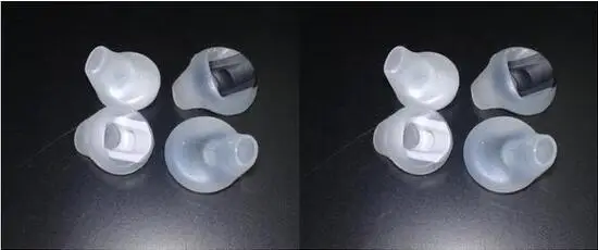 6pcs/3pairs In Ear Silicone Earphone covers Earbuds Ear pads Cups Caps Eartips Earplugs cushion for BOSE Earphones IE2 IE3 ER4P