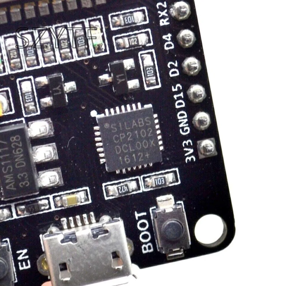 ESP32S ESP-32S ESP32 ESP-32 CP2102 Wireless WiFi Bluetooth Development Board Micro USB Dual Core Power Amplifier Filter Module