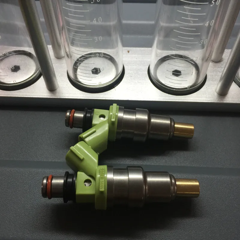 Brand new 1001-87096 flow matched Green 800cc fuel injector for NISSAN Skyline GT-R 200SX MITSUBISHI Lancer EVO 1-9 MAZDA RX-7