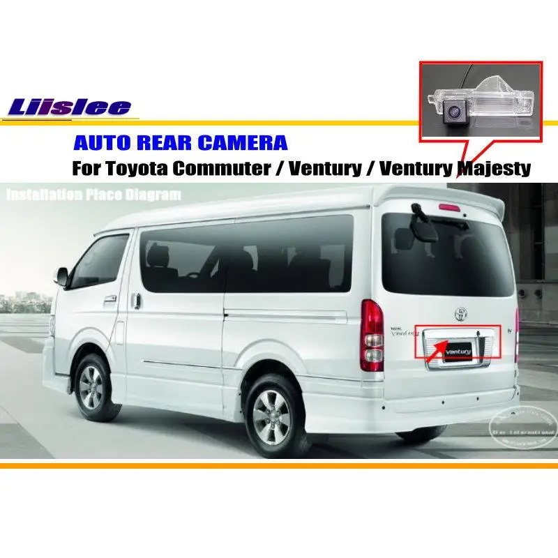 

For Toyota Commute Ventury/Ventury Majesty Car Rear View Rearview Camera Backup Back Parking AUTO HD CCD CAM Accessories Kit