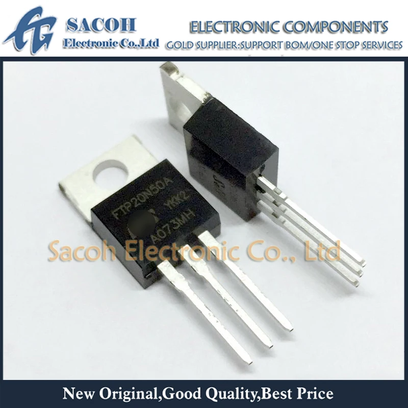 

New Original 5Pcs/Lot FTP20N50A FTP20N50 20N50 TO-220 20A 500V Power MOSFET Transistor