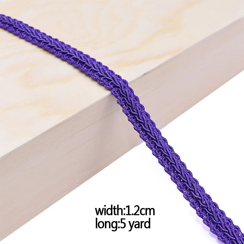 5 Meter 12mm Centipede Lace Ribbon Braided Curve Lace Trim Fabric For Wedding Garment Decoration DIY Clothes Sewing Accessories