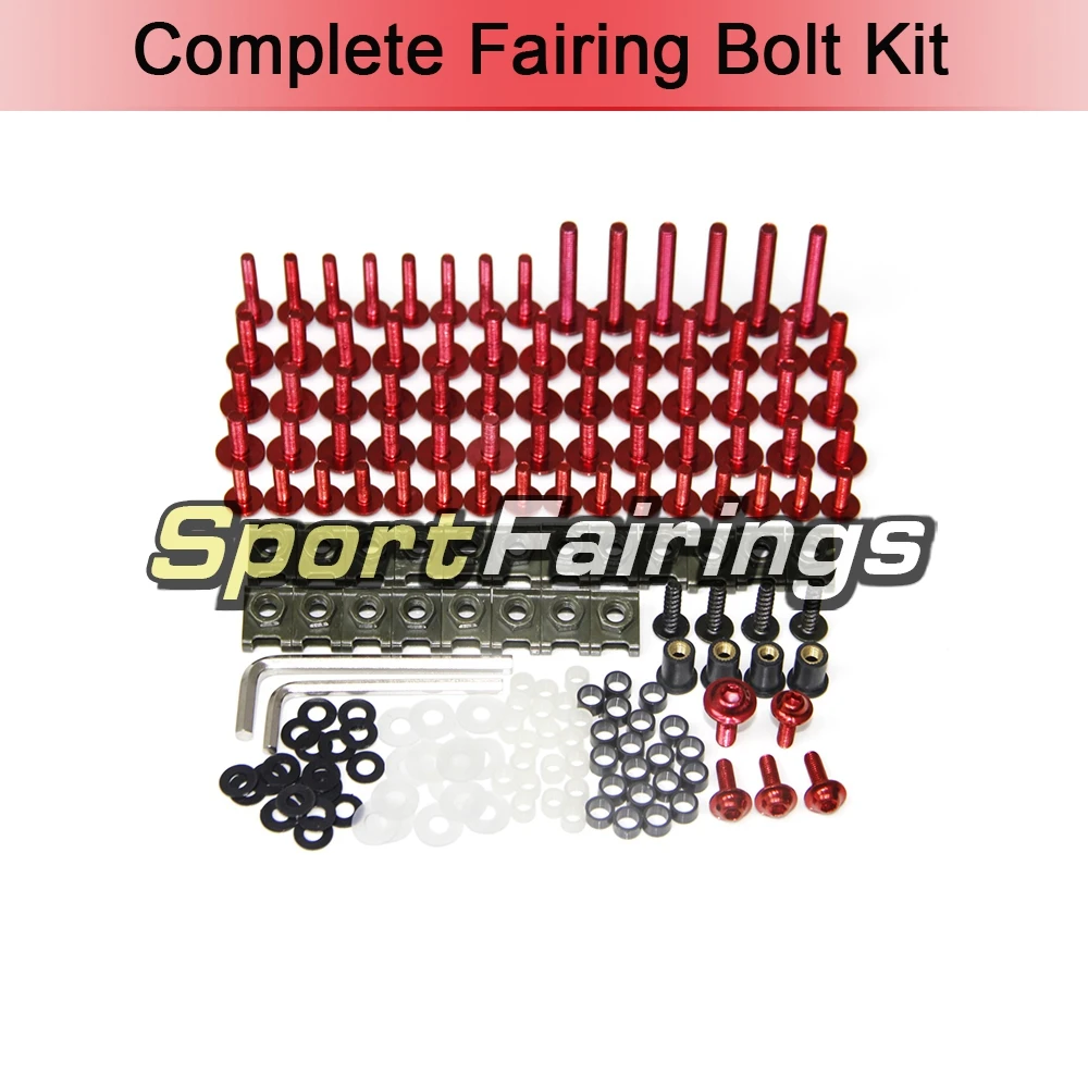 Complete Fairing Bolt Kit CNC Aluminium Clips Screws Fastener Hardware For Aprilia RS125 00 01 02 03 04 05 06 07 08 09 10 -14